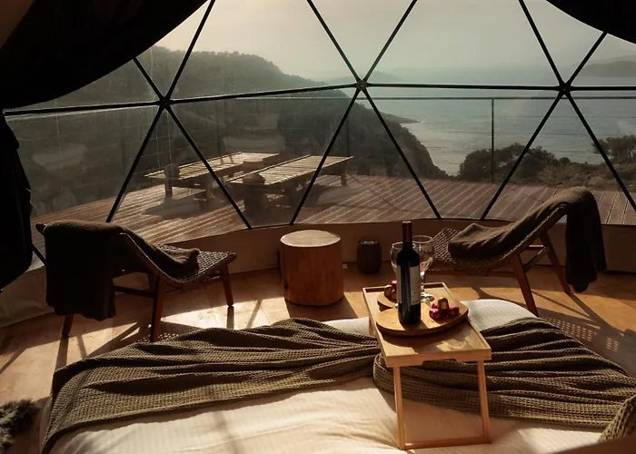 Dawn To Dusk Sea And Mountain View Luxussátor *