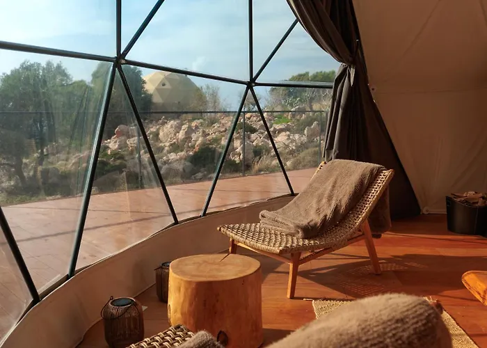 Dawn To Dusk Sea And Mountain View Luxussátor *