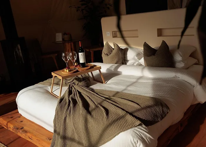 Dawn To Dusk Sea And Mountain View Luxussátor Kámirosz