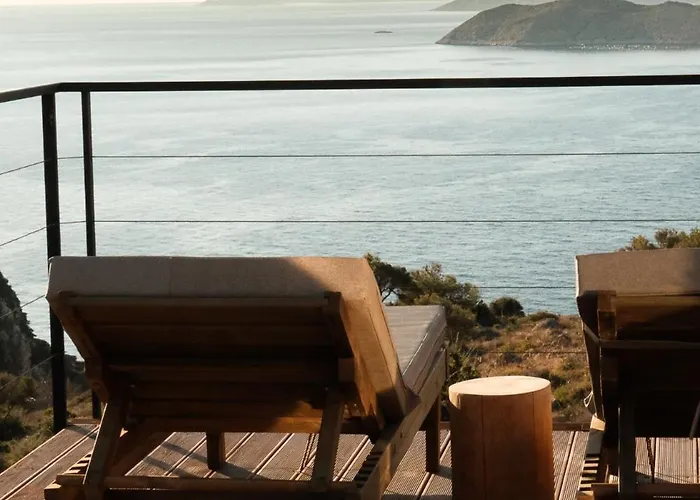 Luxussátor Dawn To Dusk Sea And Mountain View Kámirosz