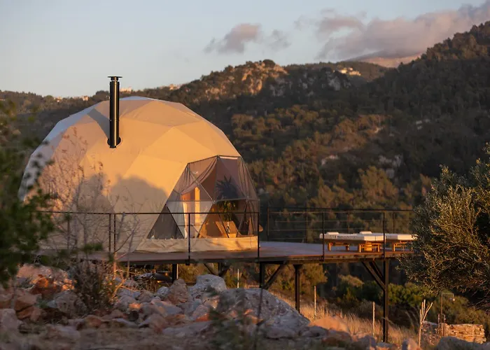 Dawn To Dusk Sea And Mountain View Luxussátor *